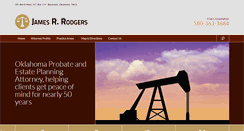 Desktop Screenshot of jamesrodgerslaw.com